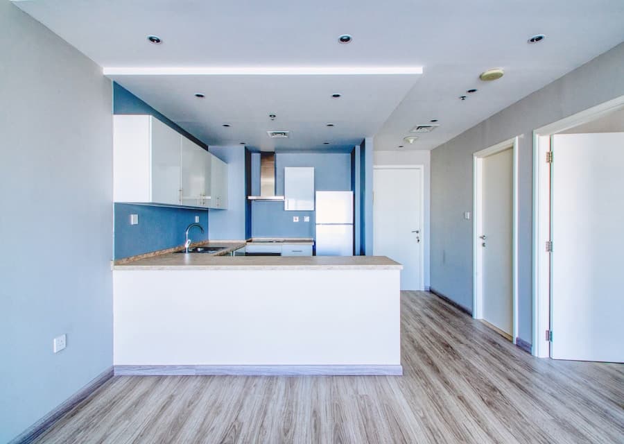 Appartement vide prêt pour un diagnostic immobilier